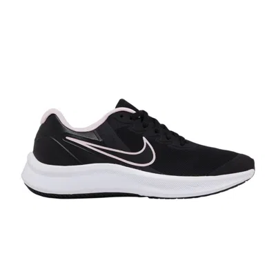 Pre-owned Nike Star Runner 3 Gs 'black Light Pink' | Kid's Size 6