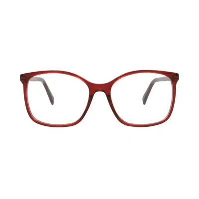 Pre-owned Celine Square Optical Glasses 'bordeaux/transparent' | Red | Women's Size Onesize