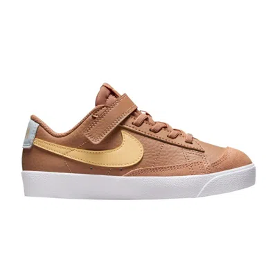 Pre-owned Nike Blazer Low '77 Ps 'amber Brown' | Kid's Size 11