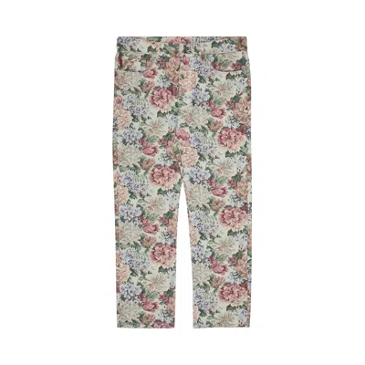 Pre-owned Pleasures Interactive Woven Pant 'floral' | Multi-color | Men's Size 28