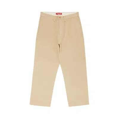 Pre-owned Supreme Chino Pant 'tan' | Men's Size 30 In Brown