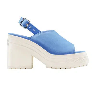 Pre-owned Converse Wmns Chuck 70 De Luxe Heel Platform Sandal 'open Sky' | Blue | Women's Size 9