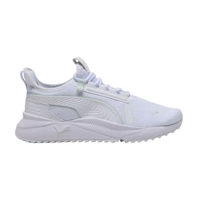 Pre-owned Puma Wmns Pacer Future 'street Clean - White Peaceful Blue' | Women's Size 7