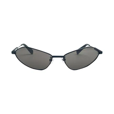 Pre-owned Jacquemus X Linda Farrow Bambino Metal Sunglasses 'matt Black/grey' | Men's Size Onesize