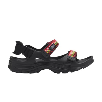 Pre-owned Lanvin Suicoke X  Wake Curb Slides 'black' | Men's Size 41