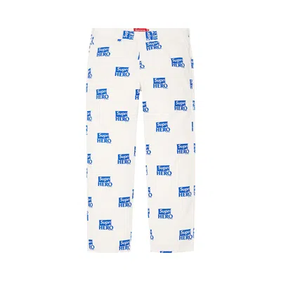 Pre-owned Supreme X Antihero Work Pant 'white' | Men's Size Xl