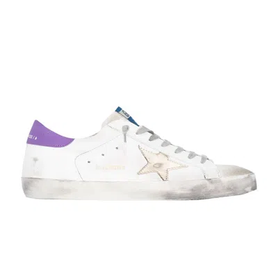 Pre-owned Golden Goose Superstar 'white Purple' | Men's Size 40