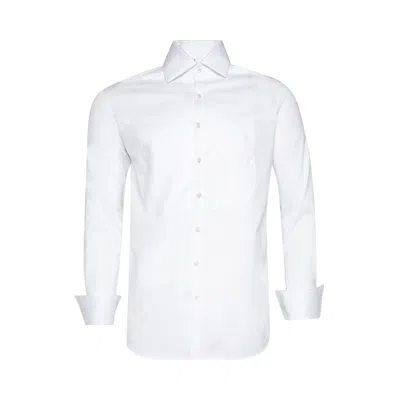 Pre-owned Bode Bib Tuxedo Shirt 'white' | Men's Size Xl