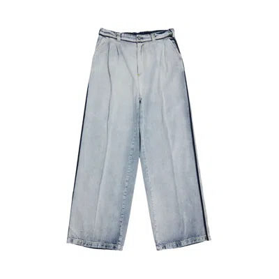 Pre-owned Maison Margiela Japanese Denim Jeans 'light Blue' | Men's Size 44