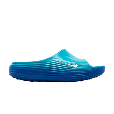 Pre-owned Nike Reactx Rejuven8 Slide 'dusty Cactus' | Blue | Men's Size 13