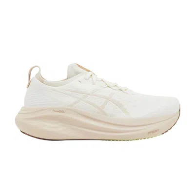 Pre-owned Asics Wmns Gel Nimbus 27 'cream Mineral Beige' | Women's Size 7 In White