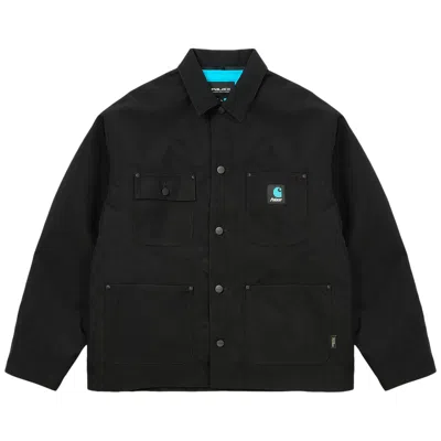 Pre-owned Palace X Carhartt Wip Chore Coat 'black' | Men's Size S