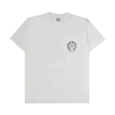 Pre-owned Chrome Hearts Spiral T-shirt (honolulu Exclusive) 'white' | Men's Size L