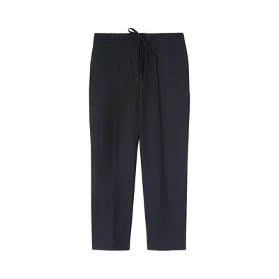 Pre-owned Jil Sander Basic Straight Pants 'navy' | Blue | Women's Size 40