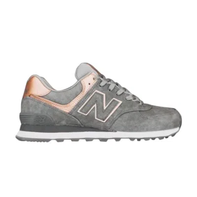 Pre-owned New Balance Wmns 574 'precious Metals Pack' | Silver | Women's Size 7