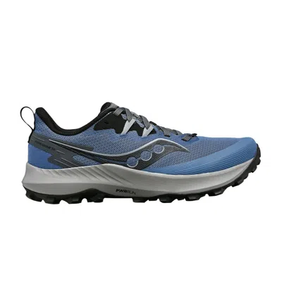 Pre-owned Saucony Wmns Peregrine 14 'astro Carbon' | Blue | Women's Size 6.5