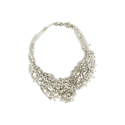 Pre-owned Erl One Of One  X Tom Binns Necklace | Silver | Men's Size Onesize