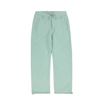 Pre-owned Pleasures Wave Quilted Easy Pants 'matcha' | Green | Men's Size M