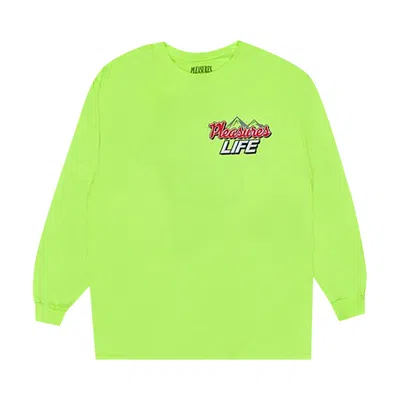 Pre-owned Pleasures Refresh Long-sleeve T-shirt 'green' | Men's Size S