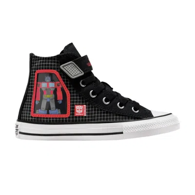 Pre-owned Converse Transformers X Chuck Taylor All Star Easyon High Ps 'autobots And Decepticons' | Black | Ki