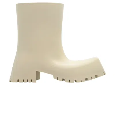 Pre-owned Balenciaga Wmns Trooper Rubber Boot 'beige' | Cream | Women's Size 39