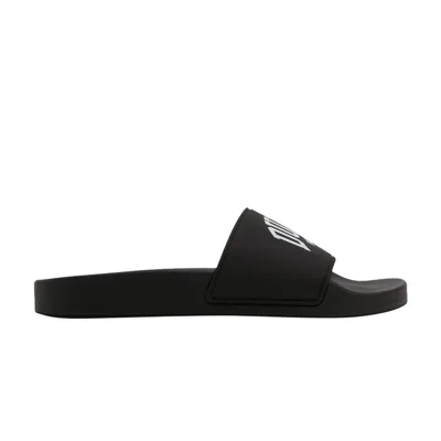 Pre-owned Balenciaga Wmns Pool Slides 'cities Dubai - Black' | Women's Size 37