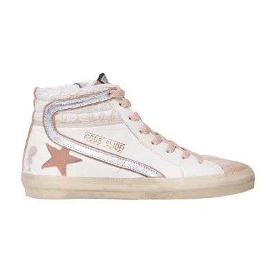 Pre-owned Golden Goose Wmns Slide Sneaker 'white Beige' | Women's Size 36