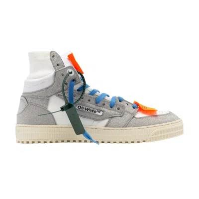 Pre-owned Off-white Off-court 3.0 High 'white Silver Glitter' | Men's Size 37