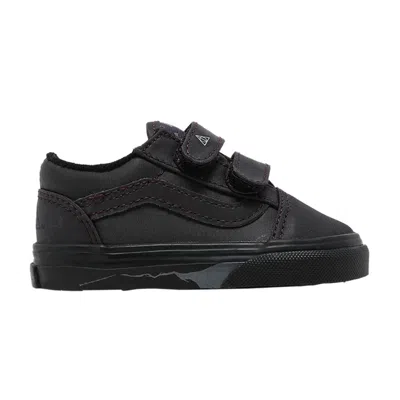 Pre-owned Vans Harry Potter X Old Skool V Toddler 'deathly Hallows' | Black | Infant Size 4.5