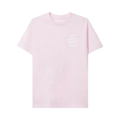 Pre-owned Anti Social Social Club Pair Of Dice Tee 'pink' | Men's Size M