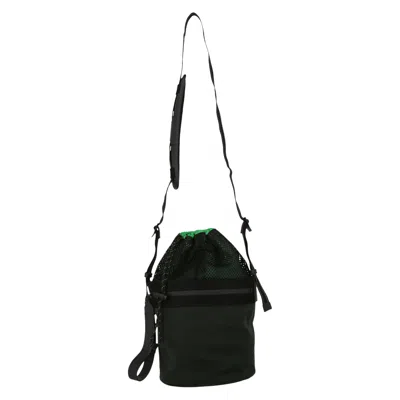 Pre-owned Bottega Veneta Nylon Bucket Bag 'khaki' | Green | Men's Size Onesize