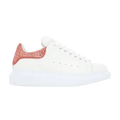Pre-owned Alexander Mcqueen Wmns Oversized Sneaker 'white Coral Glitter' | Women's Size 40.5