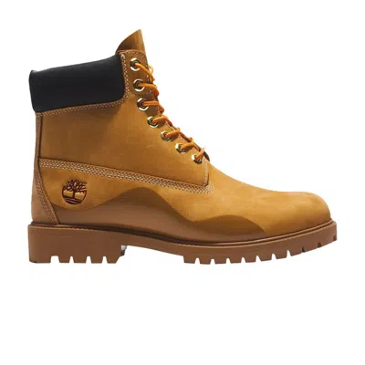 Pre-owned Timberland Heritage 6 Inch Rubber Cup Waterproof Boot 'wheat' | Tan | Men's Size 11.5