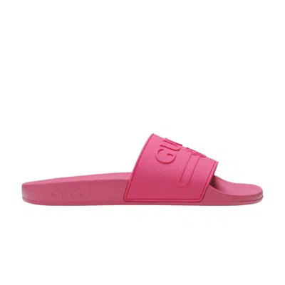 Pre-owned Gucci Wmns Slide 'fuchsia' | Pink | Women's Size 34