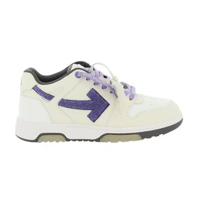 Pre-owned Off-white Out Of Office 'college - Beige Purple' | Cream | Men's Size 46