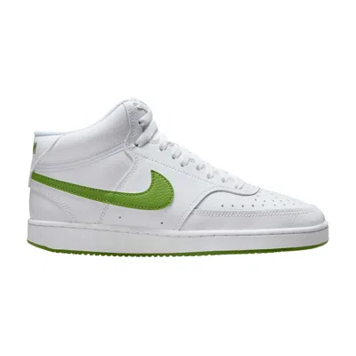 Pre-owned Nike Wmns Court Vision Mid 'chlorophyll' | White | Women's Size 8.5