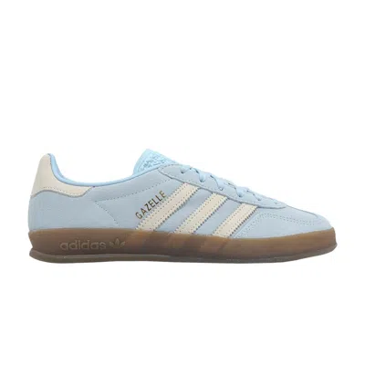 Pre-owned Adidas Originals Adidas Wmns Gazelle Indoor 'clear Sky Gum' | Blue | Women's Size 8