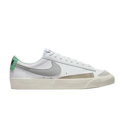 Pre-owned Nike Blazer Low '77 Gs 'white Light Menta' | Kid's Size 3.5