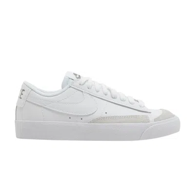 Pre-owned Nike Blazer Low '77 Gs 'white Flat Pewter' | Kid's Size 5