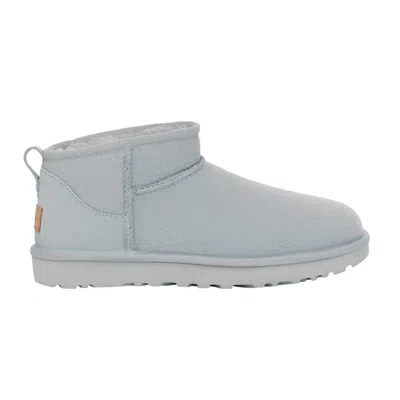Pre-owned Ugg Wmns Classic Ultra Mini Boot 'sea Foam' | Blue | Women's Size 6
