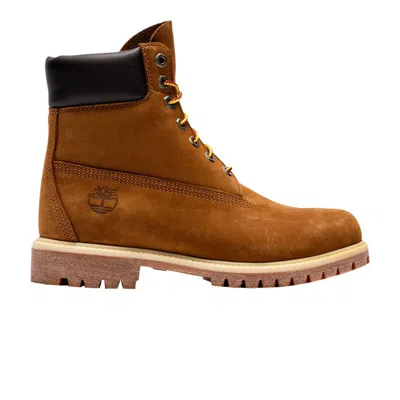 Pre-owned Timberland 6 Inch Lace Up Premium Waterproof Boot 'dark Wheat' | Tan | Men's Size 7 In Brown