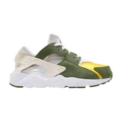 Pre-owned Nike Stussy X Air Huarache Le Ps 'dark Olive' 2021 | Green | Kid's Size 12