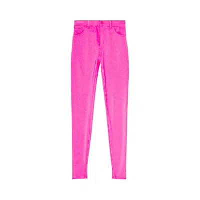 Pre-owned Balenciaga Leggings 'lipstick Pink' | Women's Size 36
