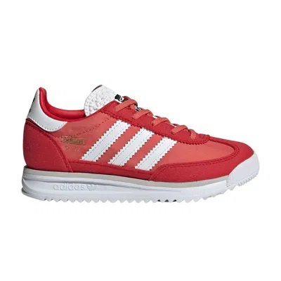 Pre-owned Adidas Originals Adidas Sl72 Rs Elastic Lace C 'preloved Scarlet' | Red | Kid's Size 12