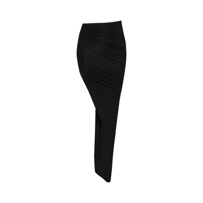Pre-owned Rick Owens Edfu Skirt 'black' | Women's Size 38