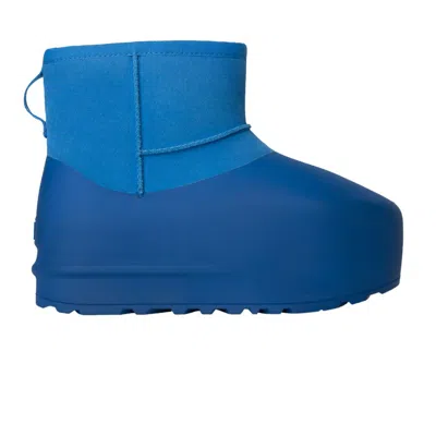 Pre-owned Ugg Wmns Classic Mini Pumped Molded Boot 'big Sky' | Blue | Women's Size 7