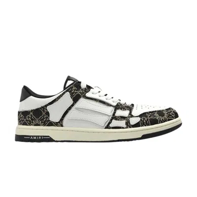 Pre-owned Amiri Wmns Skel Top Low 'ma Quad - Black' | Women's Size 37