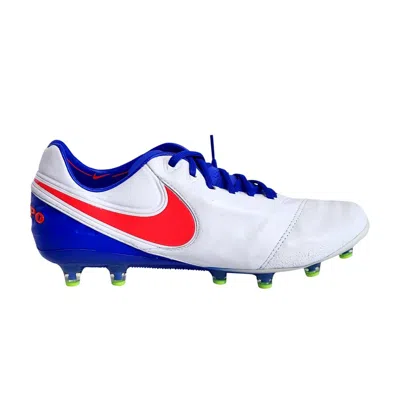 Pre-owned Nike Wmns Tiempo Legend 6 Ag Acc Pro 'usa' | White | Women's Size 9.5