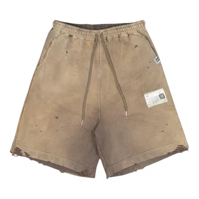Pre-owned Miharayasuhiro Maison Mihara Yasuhiro Sun Faded Shorts 'brown' | Men's Size 48