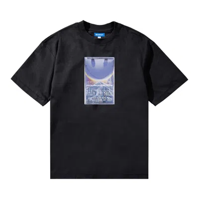 Pre-owned Market Smiley Mixtape T-shirt 'washed Black' | Men's Size L